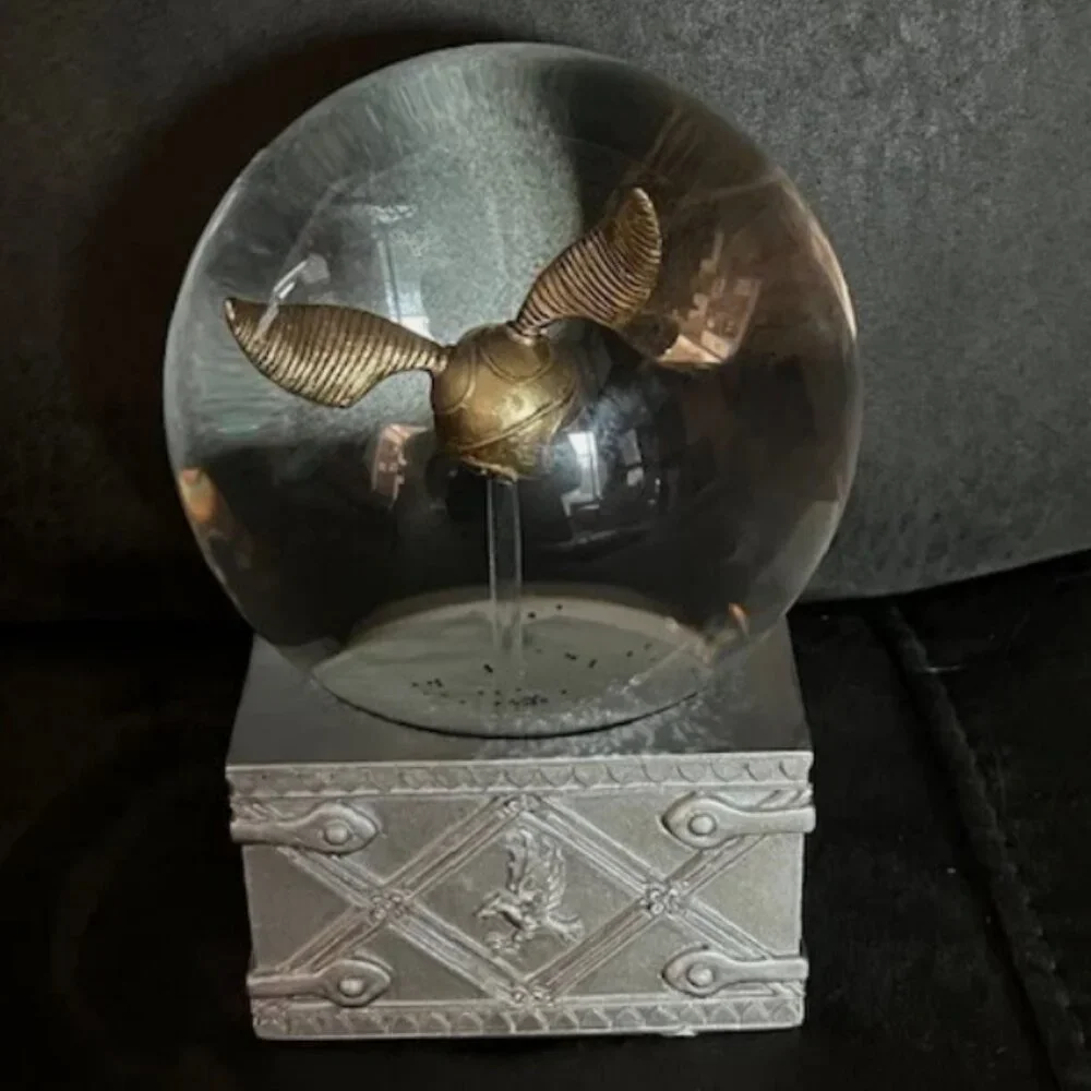 Pottery Barn Harry Potter Golden Snitch Lit Snow Globe